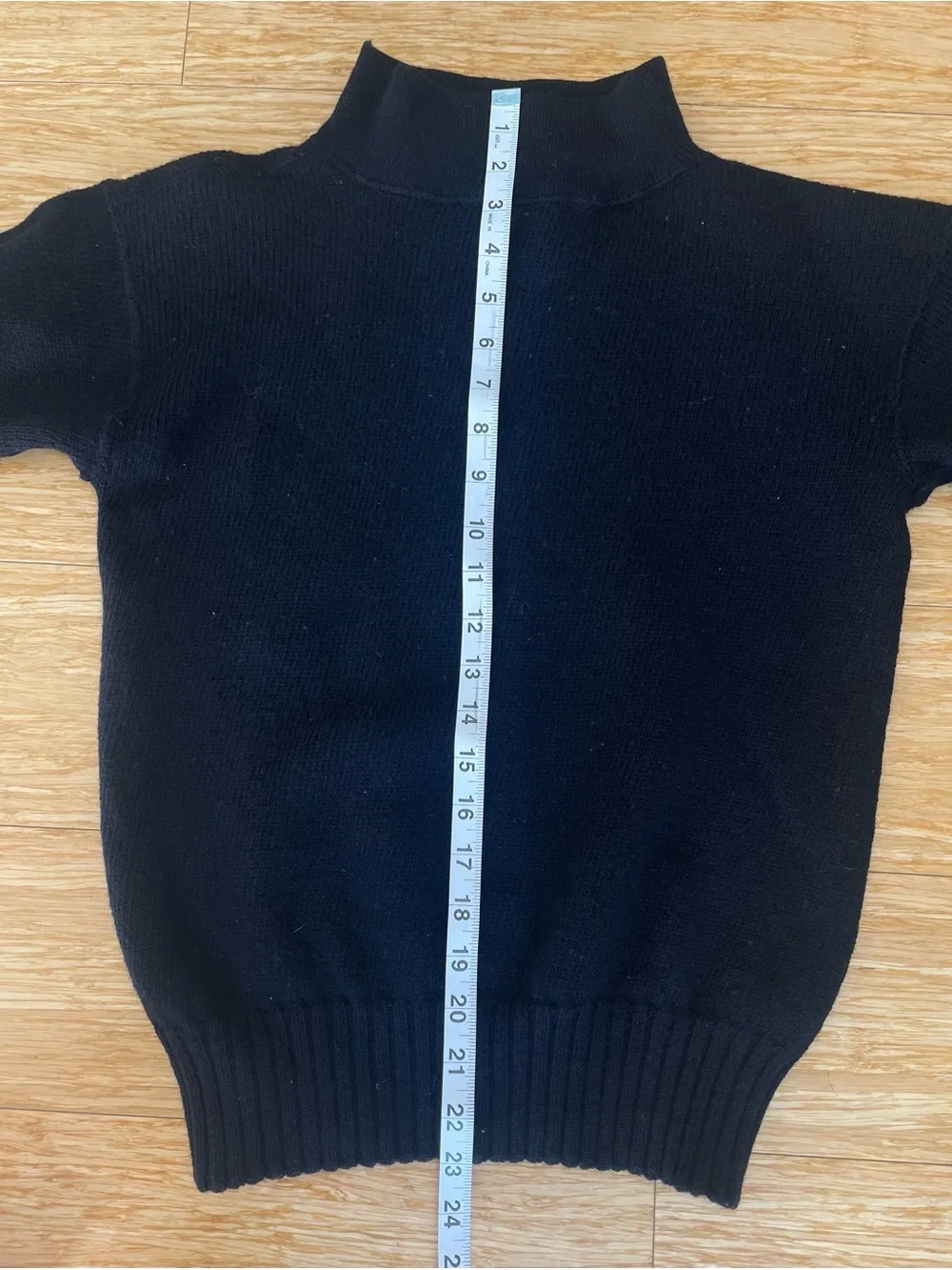 Vintage 1962 US Navy 100% Wool Mock Turtleneck Sweater